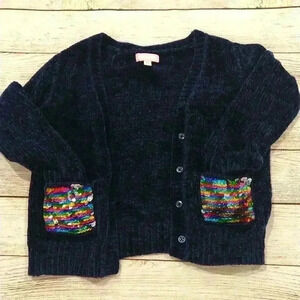 Blue Cardigan Sweater